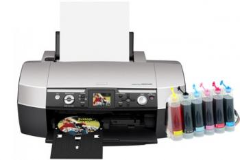 Принтер Epson Stylus Photo R340 с СНПЧ