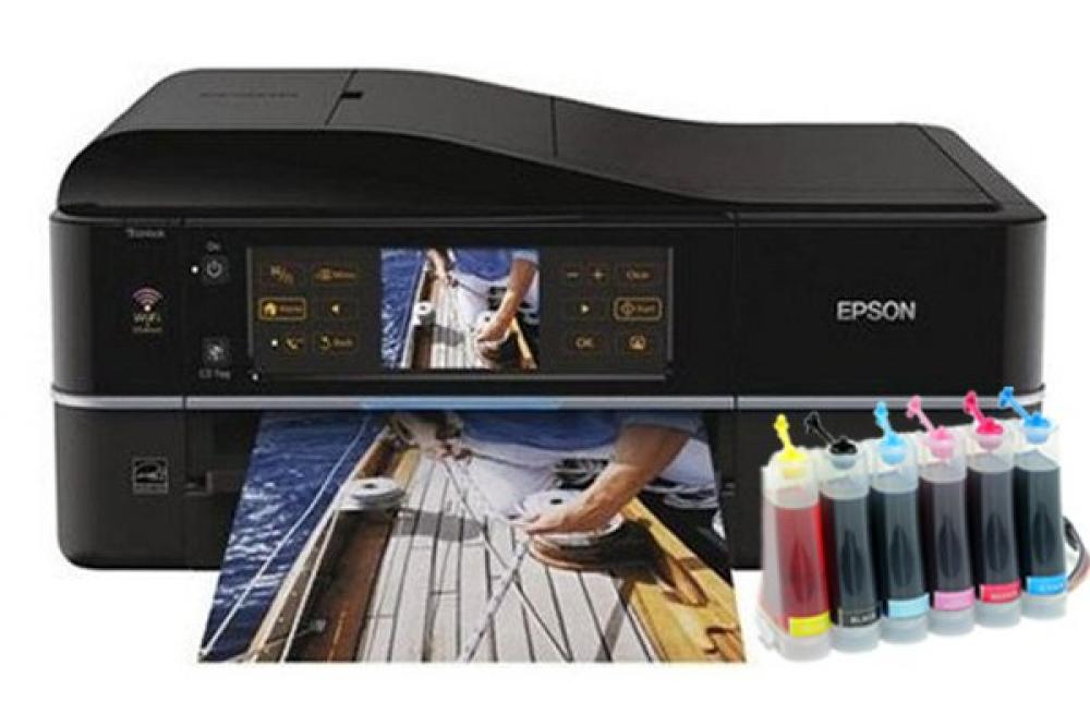 изображение МФУ Epson Stylus Photo PX820FWD с СНПЧ - изображение 1