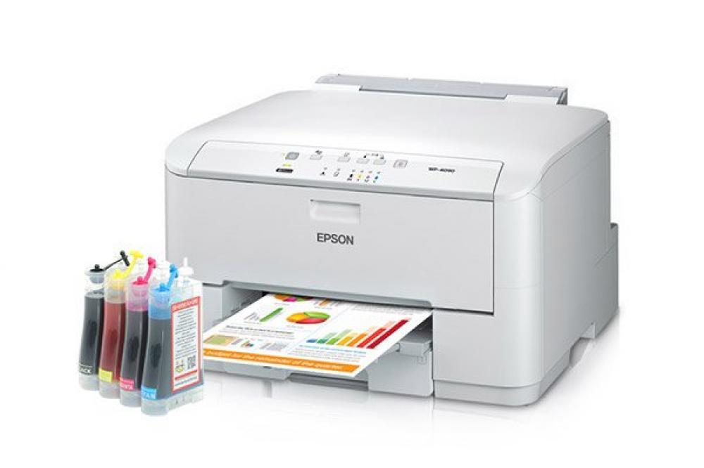изображение Принтер Epson WorkForce Pro WP-4090 с СНПЧ - изображение 1