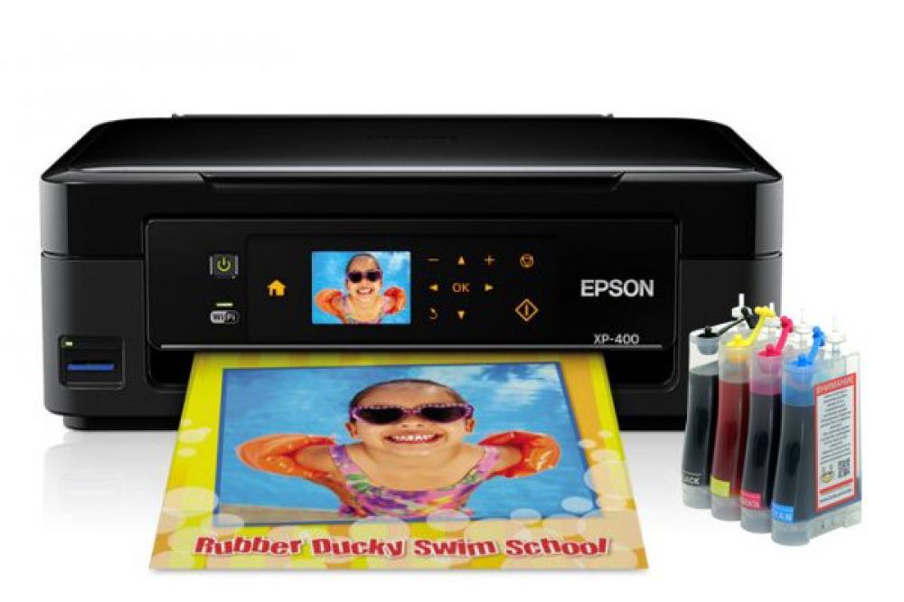 изображение МФУ Epson Expression Home XP-400 Refurbished с СНПЧ - изображение 1