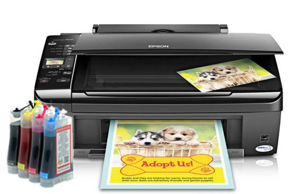 изображение МФУ Epson Stylus NX215 с СНПЧ - изображение 1