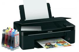 МФУ Epson Stylus SX130 с СНПЧ